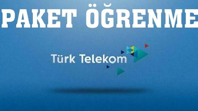 Türk Telekom Paket Öğrenme