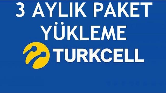 Turkcell 3 Aylık Paket Yükleme Nasıl Yapılır?