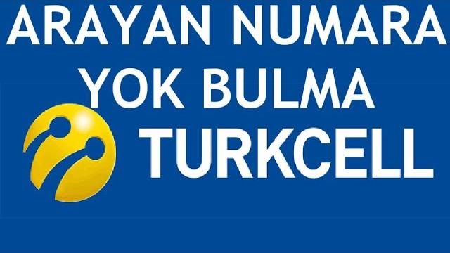 Turkcell Arayan Numara Yok Bulma