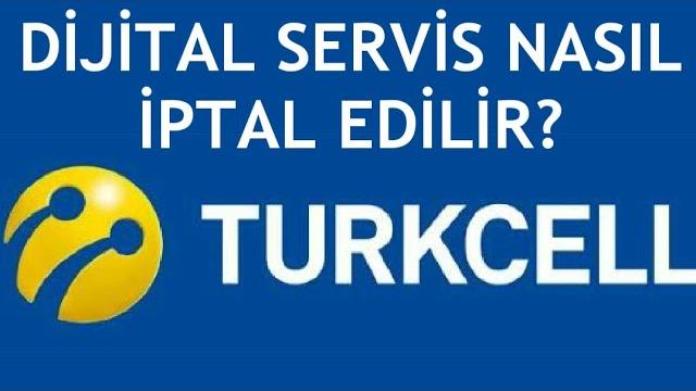 Turkcell Dijital Servis Ücreti İptal Etme