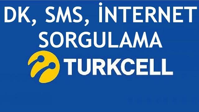 Turkcell Dk Sms İnternet Sorgulama Nasıl Yapılır?