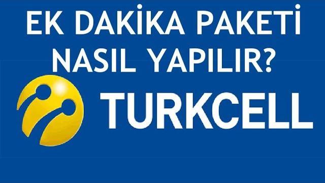 Turkcell Ek Dakika Paketi Nasıl Yapılır?