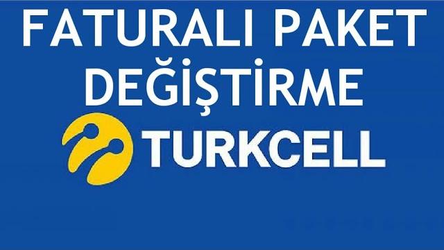 Turkcell Faturalı Paket Değiştirme Nasıl Yapılır?