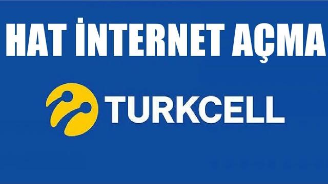 Turkcell Hat İnternet Açma