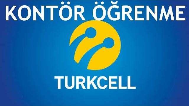 Turkcell Kontör Öğrenme