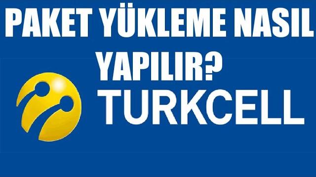 Turkcell Paket Yükleme Nasıl Yapılır?
