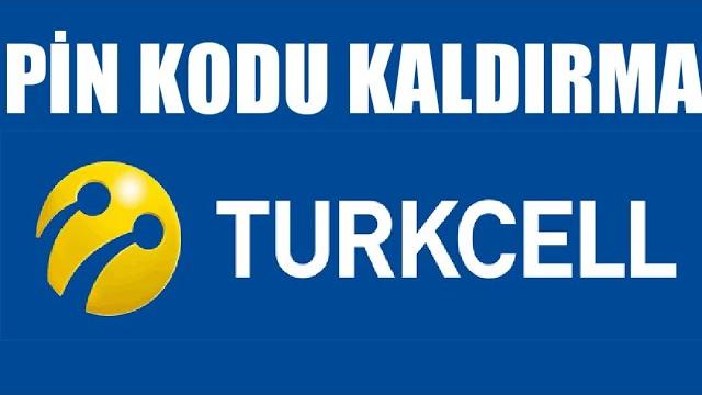 Turkcell Pin Kodu Kaldırma