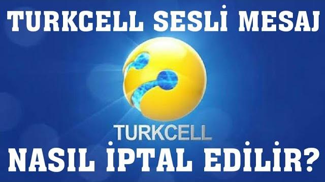 Turkcell Sesli Mesaj İptal Etme