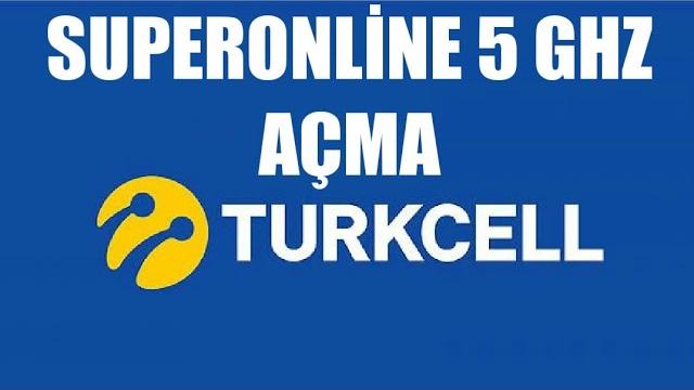 Turkcell Superonline 5Ghz Açma