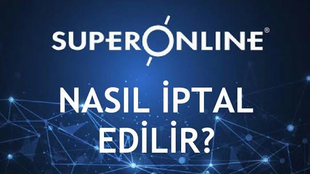Turkcell Superonline İptal Etme