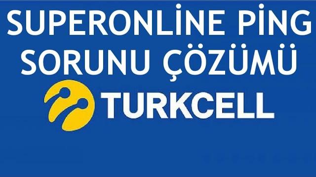 Turkcell Superonline Ping Sorunu Çözümü