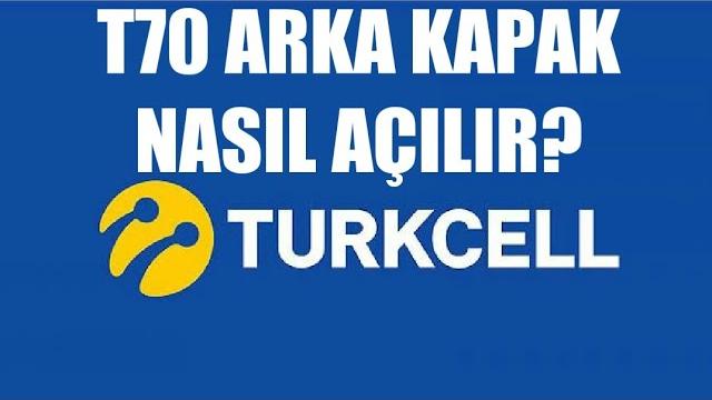 Turkcell T70 Arka Kapak Nasıl Açılır?