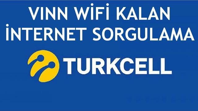 Turkcell Vınn Wifi Kalan İnternet Sorgulama Nasıl Yapılır?
