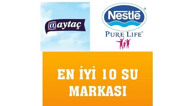 Türkiye'deki En İyi 10 Su Markası