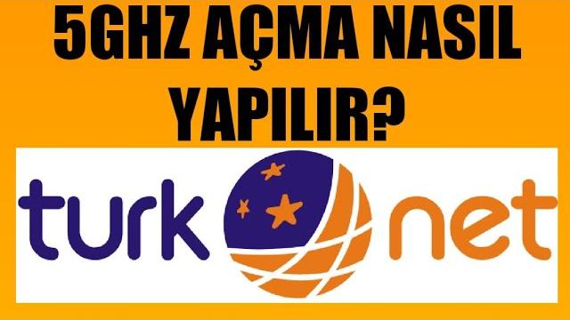 Türknet 5Ghz Açma Nasıl Yapılır?