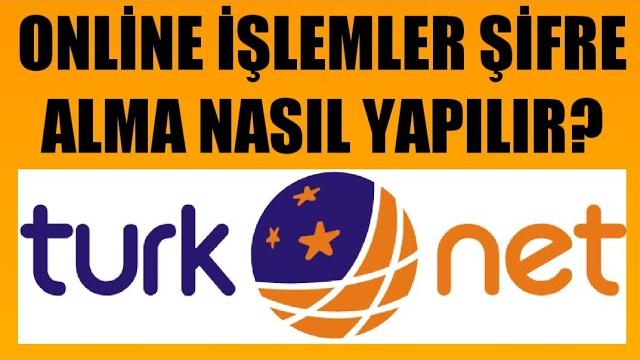 Türknet Online İşlemler Şifre Alma Nasıl Yapılır?