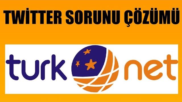 Türknet Twitter Sorunu Çözümü
