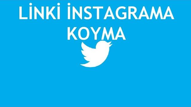 Twitter Linki İnstagrama Koyma