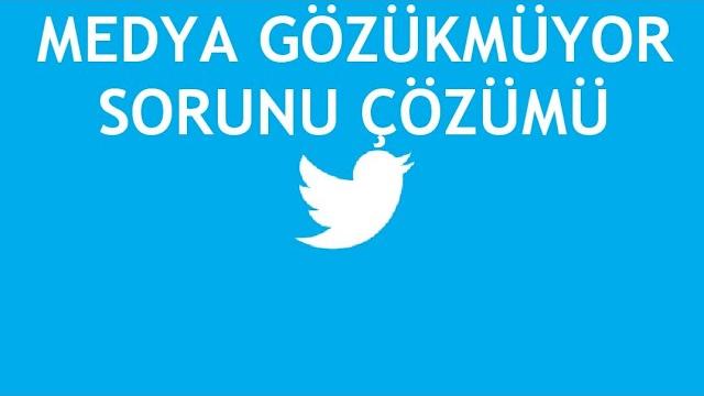 Twitter Medya Gözükmüyor Sorunu Çözümü