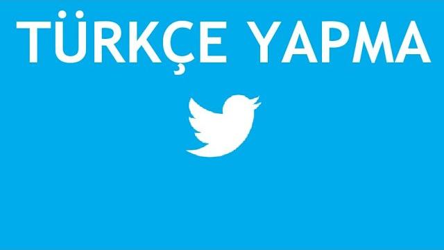 Twitter Türkçe Nasıl Yapılır?