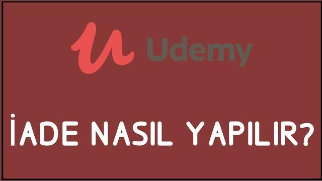 Udemy İade Nasıl Yapılır? İade İşlemleri