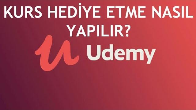 Udemy Kurs Hediye Etme Nasıl Yapılır?