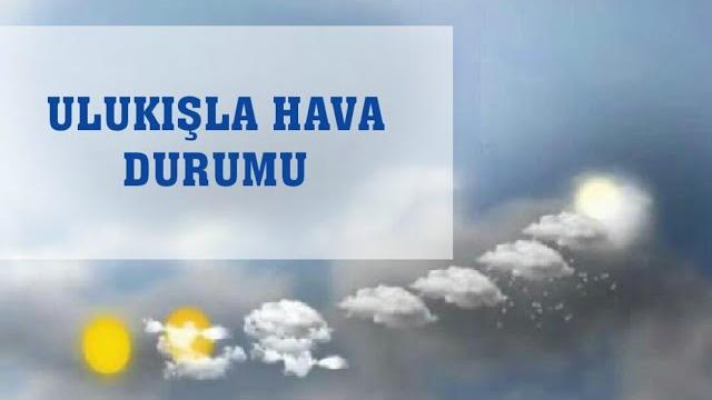 Ulukışla Hava Durumu