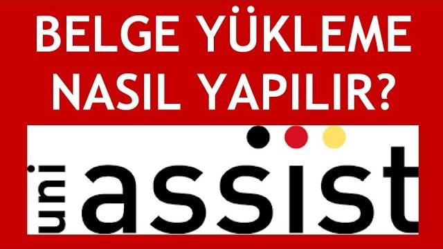 Uni Assist Belge Yükleme Nasıl Yapılır?