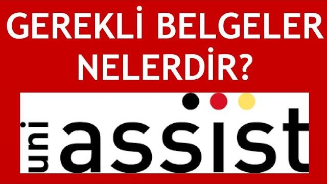 Uni Assist Gerekli Belgeler Nelerdir?