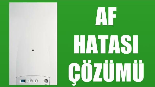 Unical Kombi Af Hatası Çözümü