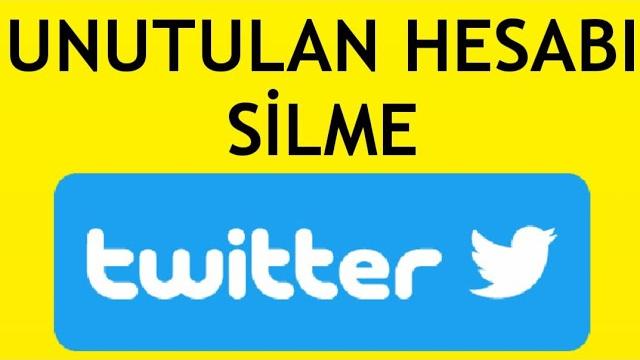 Unutulan Twitter Hesabı Silme Nasıl Yapılır?