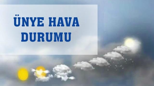 Ünye Hava Durumu