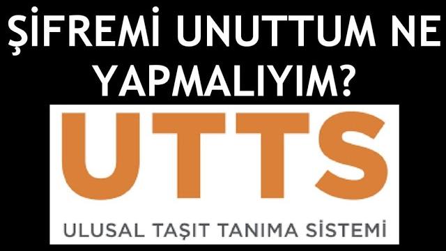 Utts Şifremi Unuttum Ne Yapmalıyım?