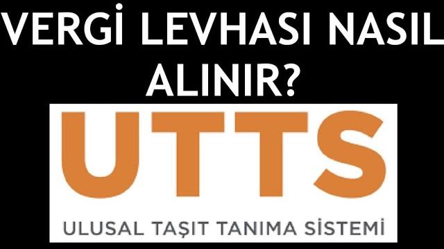 Utts Vergi Levhası Nasıl Alınır? Vergi Levhası Yükleme