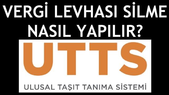 Utts Vergi Levhası Silme Nasıl Yapılır?