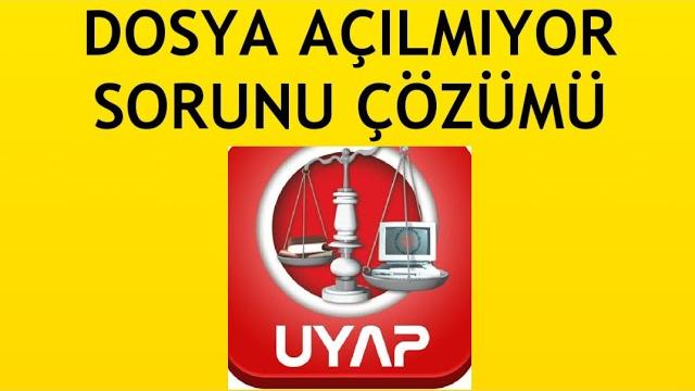Uyap Dosya Açılmıyor Sorunu Çözümü