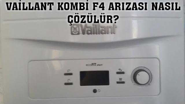 Vaillant Kombi F4 Arızası Nasıl Giderilir?