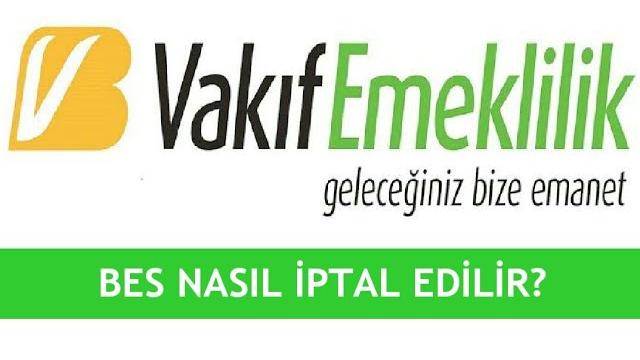 Vakıf Emeklilik Bireysel Emeklilik Nasıl İptal Edilir?