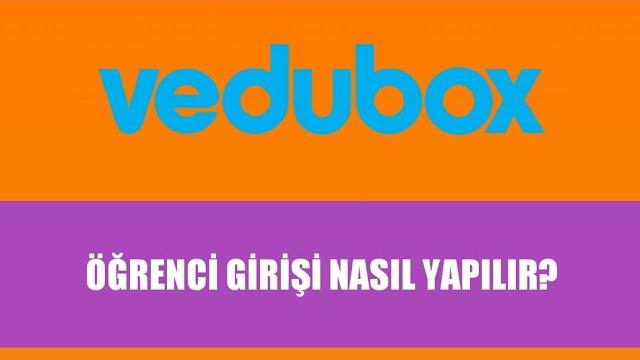 Vedubox Öğrenci Girişi Nasıl Yapılır?