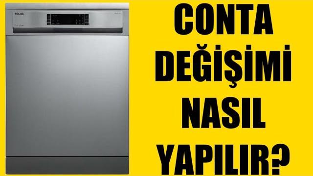 Vestel Bulaşık Makinesi Conta Değişimi Nasıl Yapılır?