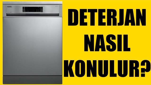 Vestel Bulaşık Makinesi Deterjan Nasıl Konulur?