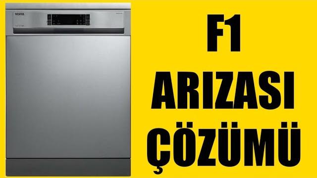 Vestel Bulaşık Makinesi F1 Arızası Çözümü