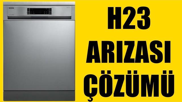 Vestel Bulaşık Makinesi H23 Arızası Çözümü