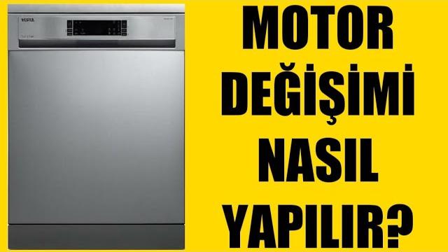 Vestel Bulaşık Makinesi Motor Değişimi Nasıl Yapılır?