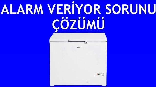 Vestel Derin Dondurucu Alarm Veriyor Sorunu Çözümü