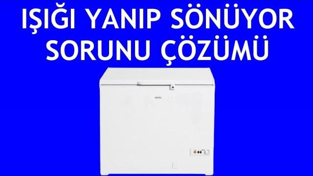 Vestel Derin Dondurucu Işığı Yanıp Sönüyor Sorunu Çözümü