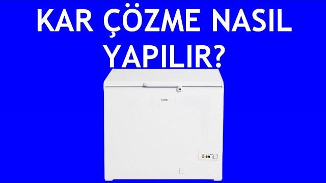 Vestel Derin Dondurucu Kar Çözme Nasıl Yapılır? Karlanma Yapıyor