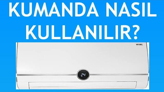 Vestel Klima Kumanda Nasıl Kullanılır?