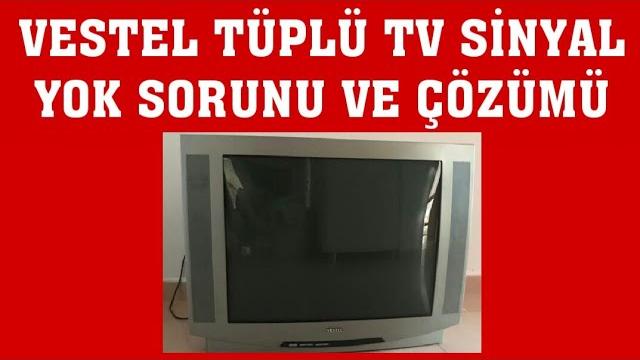 Vestel Tüplü TV Sinyal Yok Sorunu Çözümü / Sinyal Zayıf Uyarısı Giderme