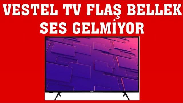 Vestel TV Flaş Bellek Ses Gelmiyor Sorunu Çözümü